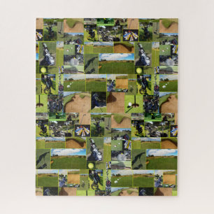 Golf Photo Collage, Jigsaw Puzzle