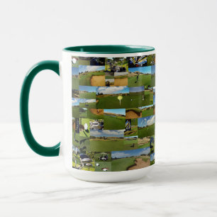 Golf, Photo Collarge, Combo Coffee Mug