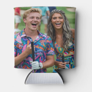 Golf Photo Customise Personalise Can Cooler