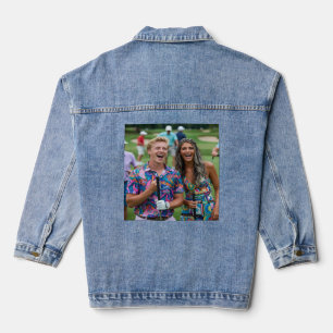 Golf Photo Customise Personalise Denim Jacket