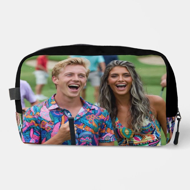 Golf Photo Customize Personalize Dopp Kit (Front)