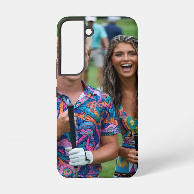 Golf Photo Customize Personalize Samsung Galaxy S22 Case (Back)