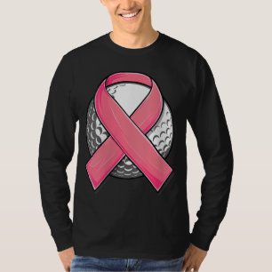 golf pink breast cancer for women men T-Shirt