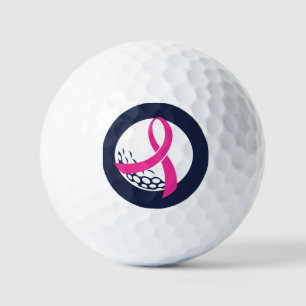 Golf Pink Ribbon Breast Cancer Awareness Balls