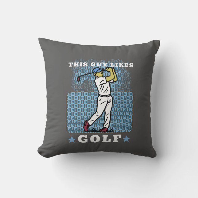 golf player cushion (Front)