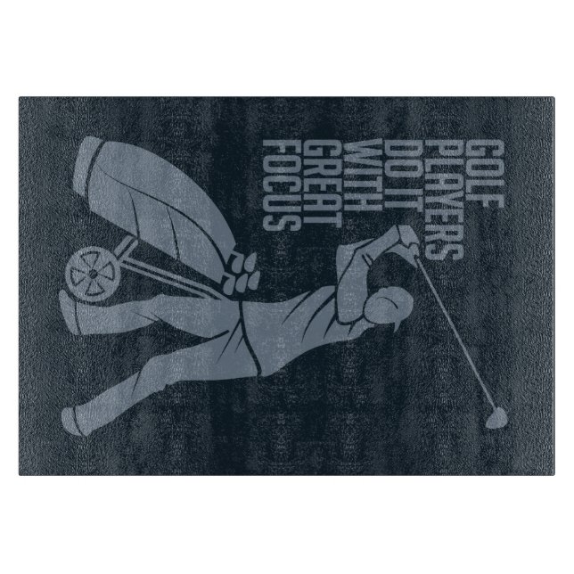 GOLF PLAYER custom cutting board (Front)