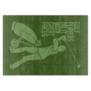 GOLF PLAYER custom cutting board