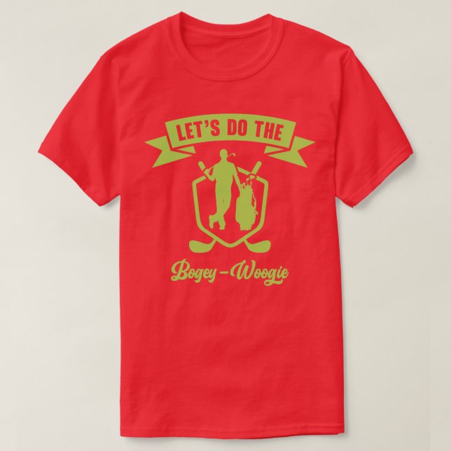 Golf Player Golf Course Golfer 11 T-Shirt (Design Front)