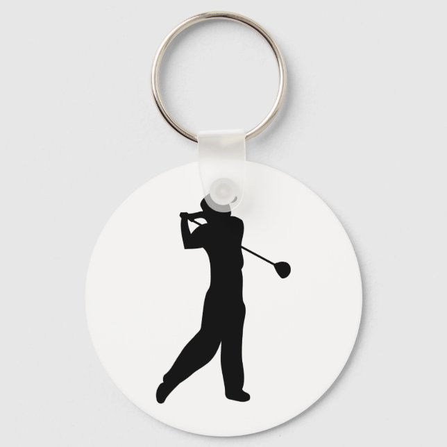 golf player key ring (Front)