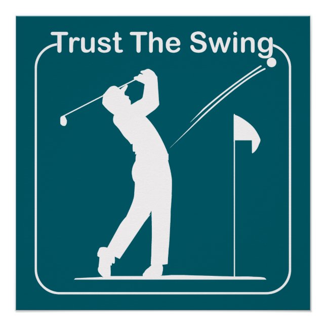 golf player poster (Front)