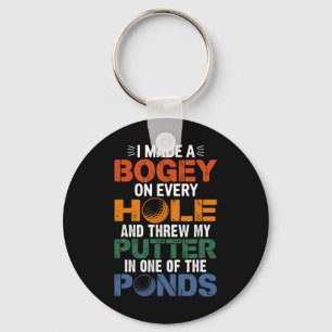 Golf Players I Made A Hole One Outdoor Sports Key Ring