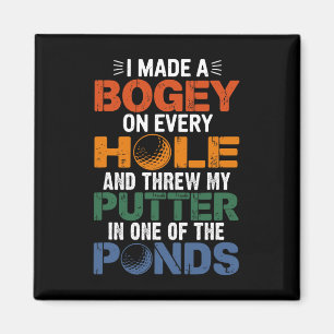 Golf Players I Made A Hole One Outdoor Sports Magnet