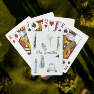 Golf Playing Cards 
