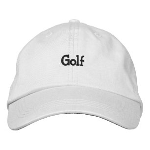 Golf Playing Sports Elegant Super Fantastic-Hat Embroidered Hat