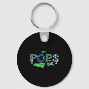 Golf Pops Hole One 1st Key Ring