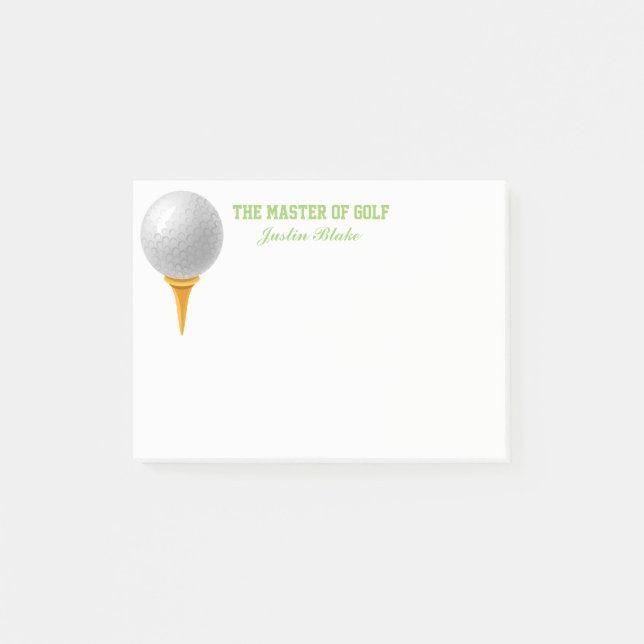 Golf Post it Notes (Front)