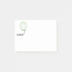 Golf Post-it-Notes Post-it Notes