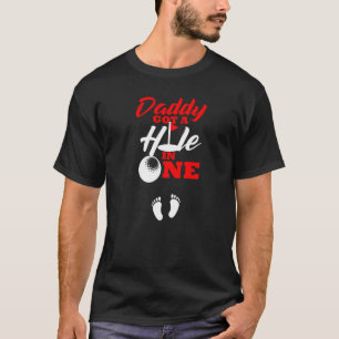 Golf Pregnancy Announcement Reveal Baby Shower T-Shirt