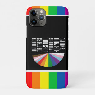 Golf Pride Month Golf Rainbow Celebration iPhone 11 Pro Case