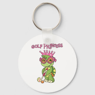 Golf Princess Key Ring