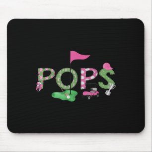 Golf Ps Nk Hole In One Golf 1st Birthday Girl  Mouse Pad