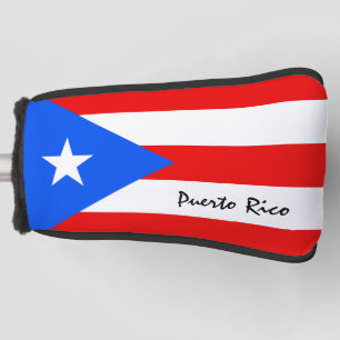 Golf Puerto Rico & Puerto Rican Flag / Golf Clubs Head Cover