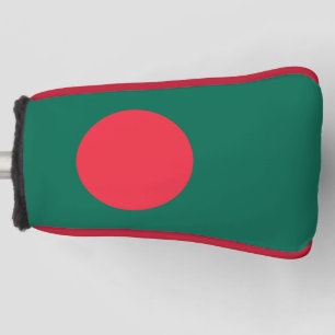 Golf Putter Cover with Flag of Bangladesh