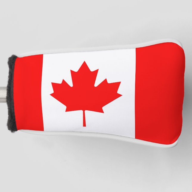 Golf Putter Cover with Flag of Canada (Front)