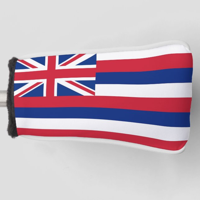 Golf Putter Cover with Flag of Hawaii, USA (Front)