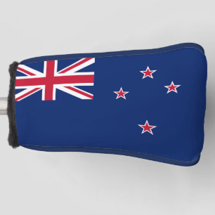 Golf Putter Cover with Flag of New Zealand