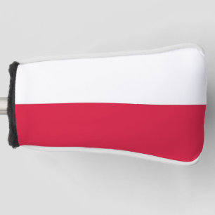 Golf Putter Cover with Flag of Poland
