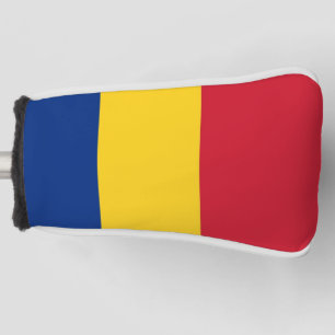 Golf Putter Cover with Flag of Romania