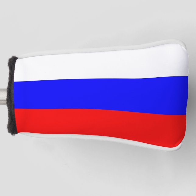 Golf Putter Cover with Flag of Russia (Front)