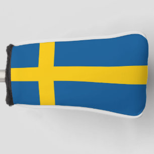 Golf Putter Cover with Flag of Sweden