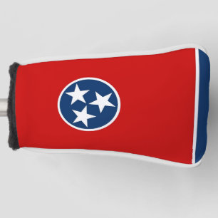 Golf Putter Cover with Flag of Tennessee, USA