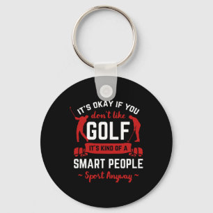 Golf Putter Golfer Bogey Golfing Birdie Eagle Par Key Ring