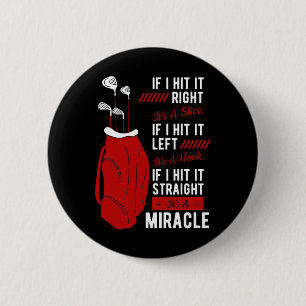Golf Putter Par Golfer Birdie Golfing Bogey Eagle 6 Cm Round Badge