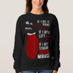 Golf Putter Par Golfer Birdie Golfing Bogey Eagle  Sweatshirt