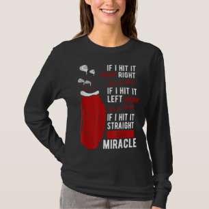Golf Putter Par Golfer Birdie Golfing Bogey Eagle T-Shirt