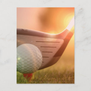 Golf Putter Postcard