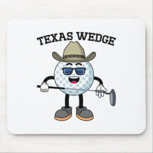 Golf Putter Texas Wedge Golf Club Texas Cowboy Cou Mouse Pad