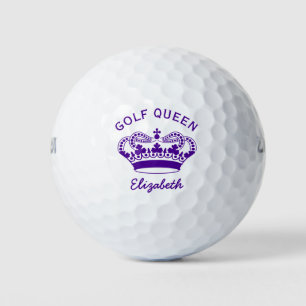 Golf Queen Purple Crown Golf Balls