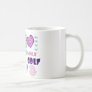 Golf Repeating Coffee Mug