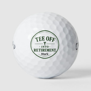 Golf retirement for golfer balls