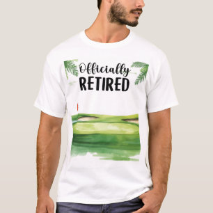 Golf Retirement on golf course T-Shirt
