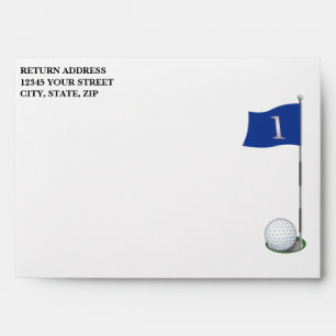 Golf Retirement Party Envelopes