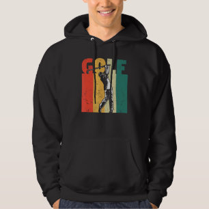 Golf Retro Golfer Vintage Golfing Player Golfers Hoodie