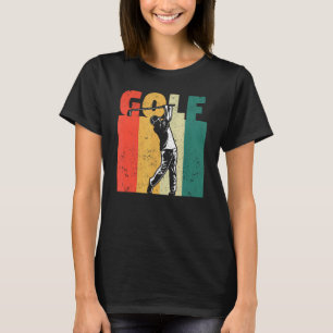 Golf Retro Golfer Vintage Golfing Player Golfers T-Shirt