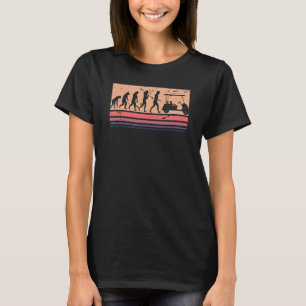 Golf Retro Style Evolution Of Man T-Shirt