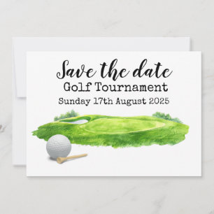Golf Save the date Golf Tournament  Invitation